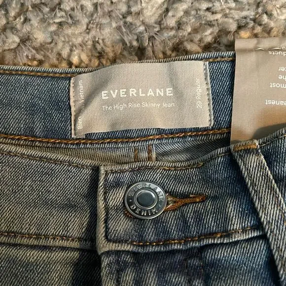NEW Everlane The High Rise Skinny Jean Size 29‎ Regular - Picture 5 of 8